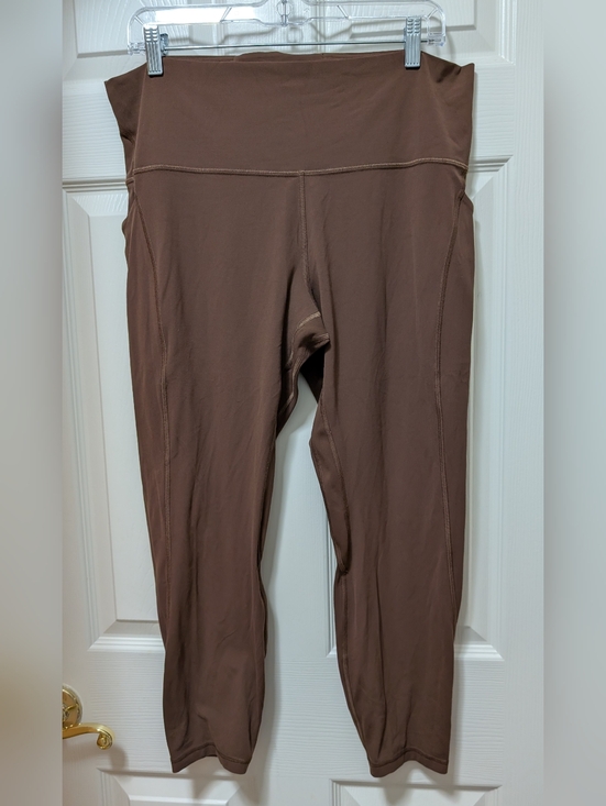 lululemon athletica Pants - Lululemon Align High-Rise Pant with Pockets 25" in Roasted Brown Size 16
